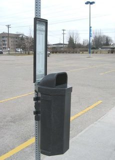 Pole Mounted Trash Cans Category Image